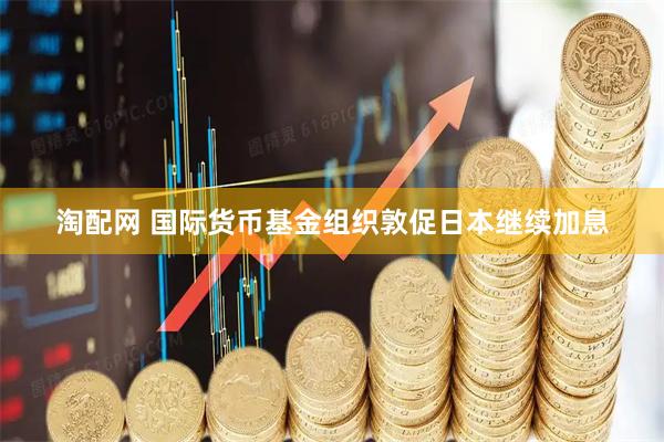 淘配网 国际货币基金组织敦促日本继续加息