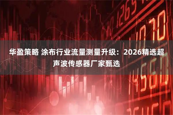 华盈策略 涂布行业流量测量升级：2026精选超声波传感器厂家甄选