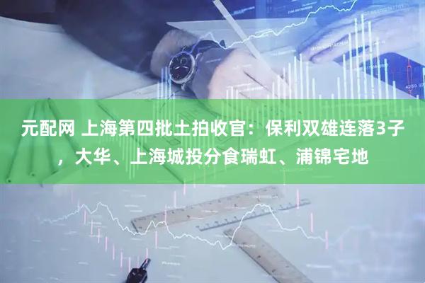 元配网 上海第四批土拍收官:保利双雄连落3子,大华、上海城投分食瑞虹、浦锦宅地