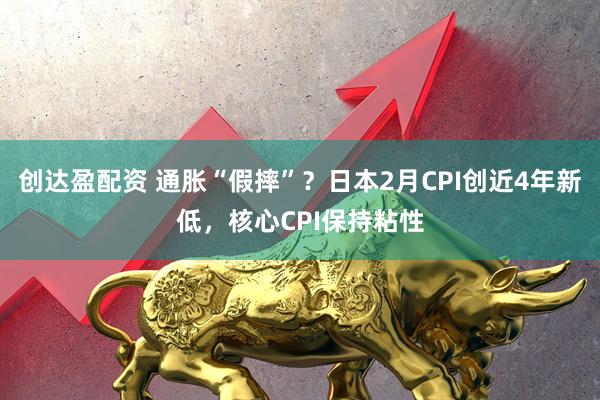 创达盈配资 通胀“假摔”？日本2月CPI创近4年新低，核心CPI保持粘性